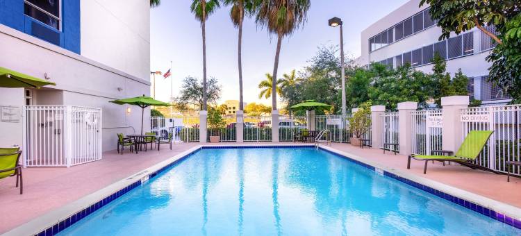 迈阿密机场南SpringHill Suites 酒店(SpringHill Suites by Marriott Miami Airport South Blue Lagoon Area)图片