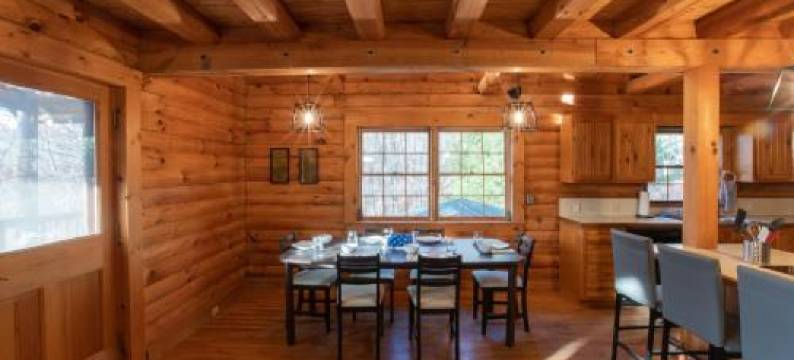 Treetops Cabin Easy to Asheville with Fast Wifi and Great View图片