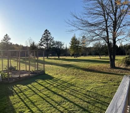Country retreat with incredible ocean and island views.