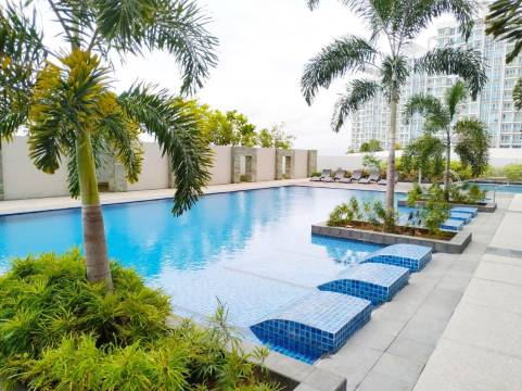 位于麦丹岛的1卧室公寓-50平方米|带1个独立浴室(Cebu Mactan Newtown - Sea view, 1BR Suite)