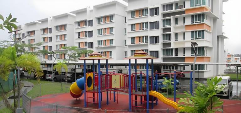 位于斗亚兰的2卧室独栋房屋-600平方米|带1个独立浴室(KKIP UUC TELIPOK CONDO APT-2 ROOMS)