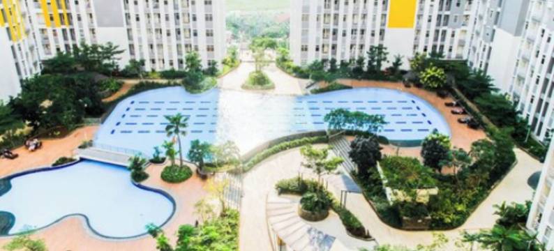 舒适春湖桑默艾肯 2 居公寓酒店(Comfortable 2Br Springlake Summarecon Apartment)图片