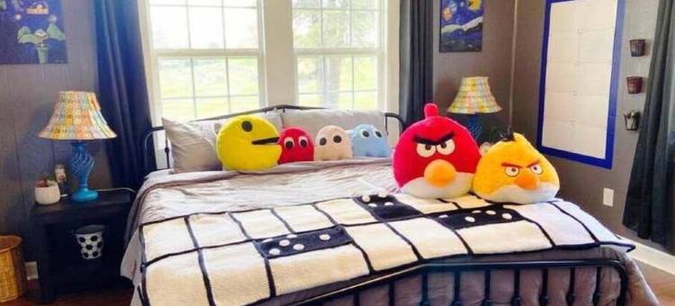 Game House with King Bed and Escape Room!图片