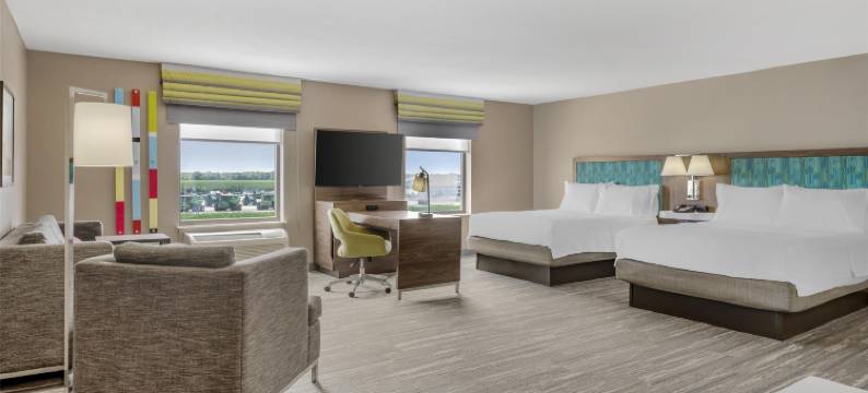 克劳福兹维尔希尔顿欢朋旅馆&套房酒店(Hampton Inn & Suites Crawfordsville)图片