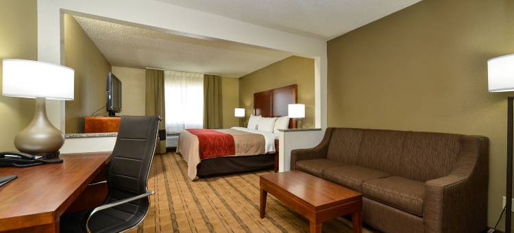 爱荷华市科拉维尔舒适套房酒店-近爱荷华河着陆(Comfort Inn & Suites Coralville - Iowa City Near Iowa River Landing)图片