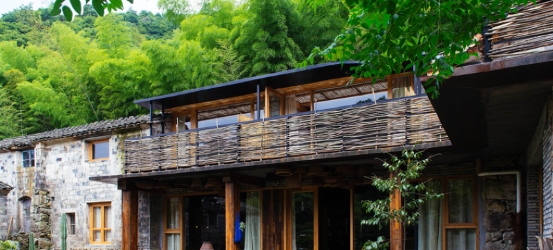 临海胜坑草宿图片