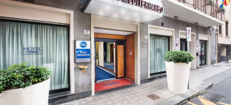 地中海贝斯特韦斯特酒店(Best Western Hotel Mediterraneo, Catania)图片
