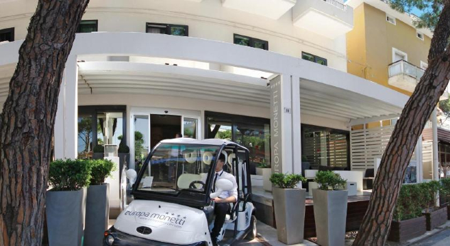 Hotel Europa MonettiOver view