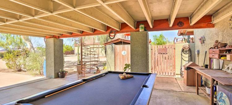 梦幻沙漠工作室附阳台+游泳池通道！(Dreamy Desert Studio w/ Deck + Pool Access!)图片