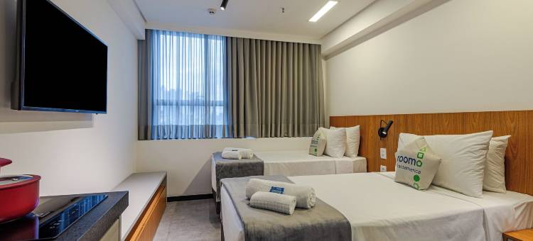 戈亚尼亚马里斯塔的鲁莫泛美城市酒店(Roomo Transamerica Goiânia Marista Urbà)图片