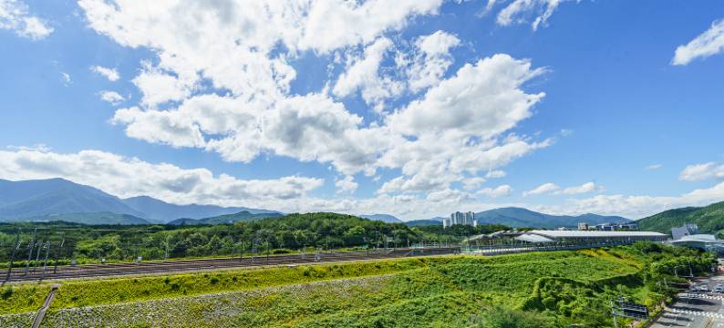Ulsan Ktx Station Brown Dot图片