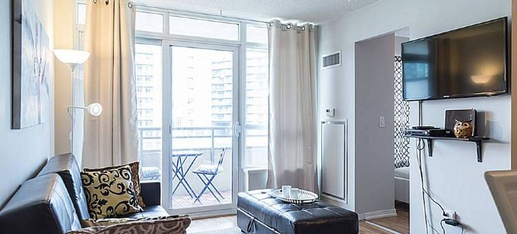 奢侈套房新两床加拿大国家电视塔景观酒店(Lavish Suites- New Two Bedroom - Amazing CN Tower View)图片