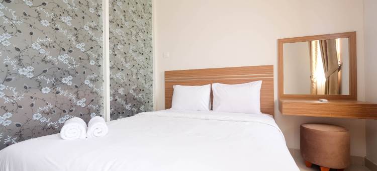 在Atlanta Residences的温暖如家的1卧室公寓，由Travelio提供(Warm and Homey 1Br Apartment at Atlanta Residences by Travelio)图片