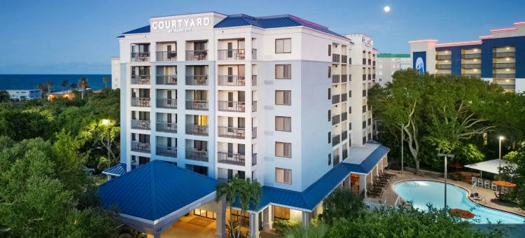 可可比奇海滩卡纳维拉尔角万怡酒店(Courtyard Cocoa Beach Cape Canaveral)图片