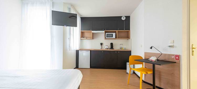 普利维洛奇格勒诺布尔小屋酒店(Apparthotel le Hüb Grenoble)图片