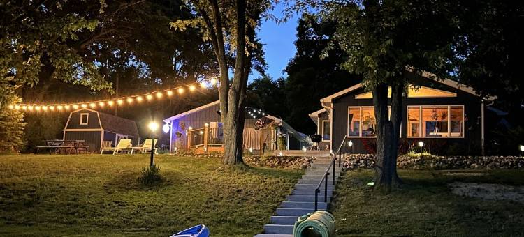 3Br, 2Bath, Fire Pit and Bar on Full Rec 5 Lake Chain- Pontoon图片