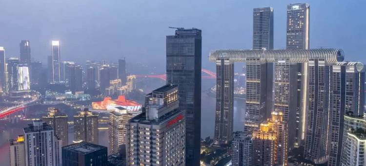 重庆解放碑洪崖洞江景希尔顿欢朋酒店图片