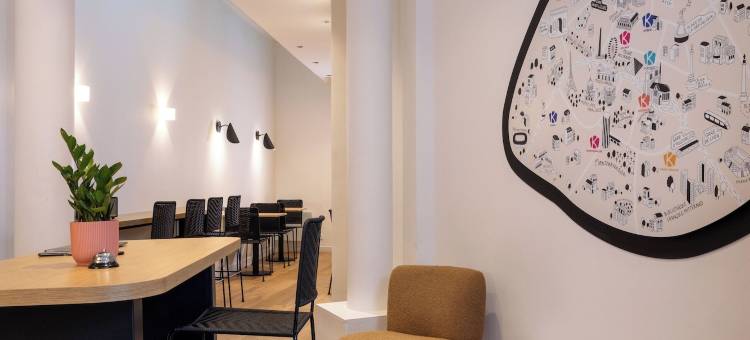 巴黎蒙帕纳斯Korner酒店(近地铁6/12号线和蒙帕纳斯车站)(Hotel Korner Montparnasse)图片