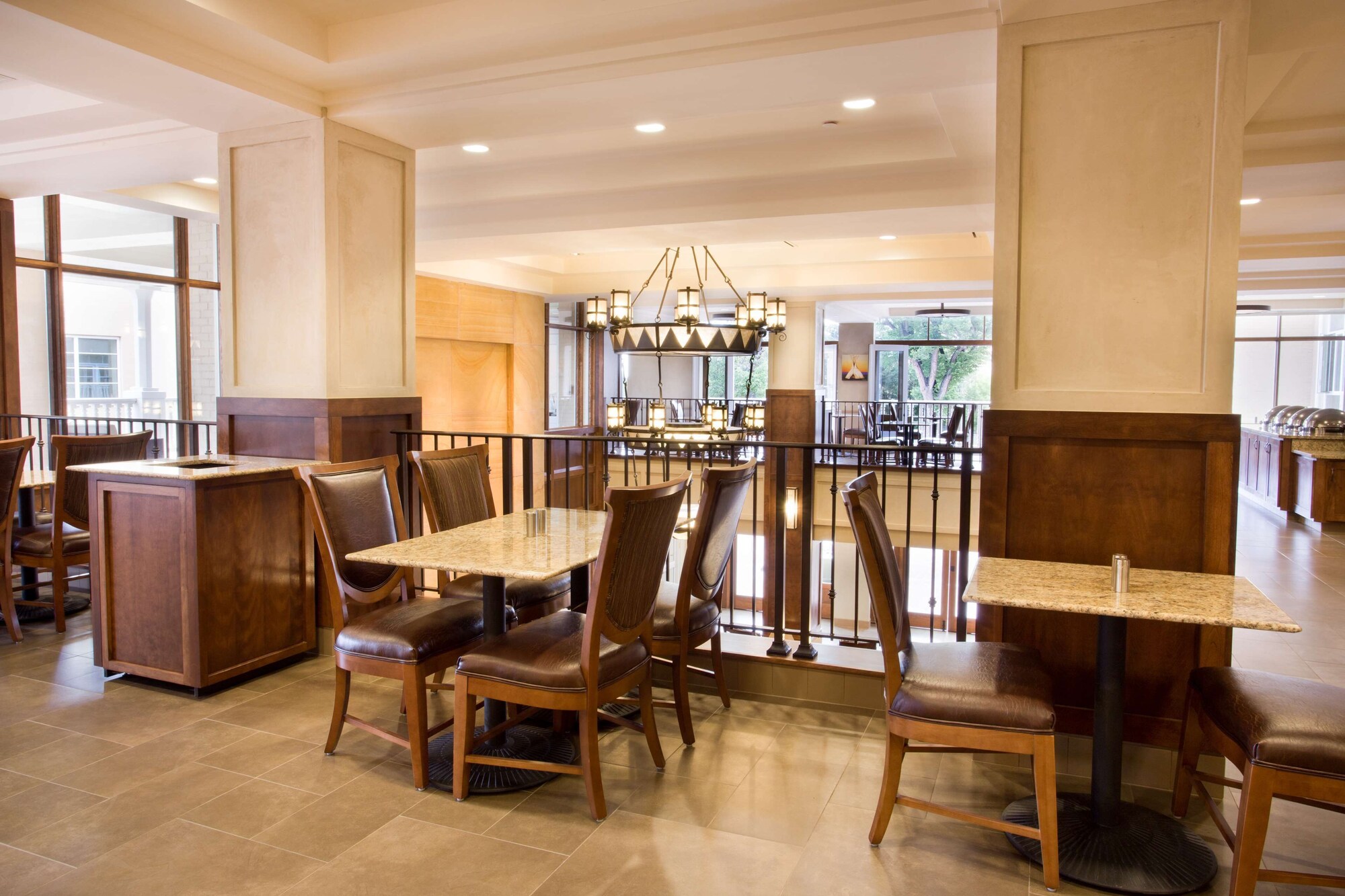 Drury Plaza Hotel in Santa Fe Over view