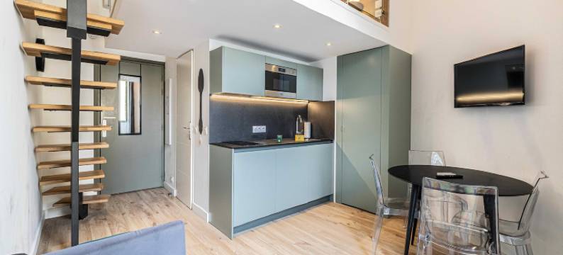 A/C Mezzanine Apt 1BR/2P - Place Garibaldi图片