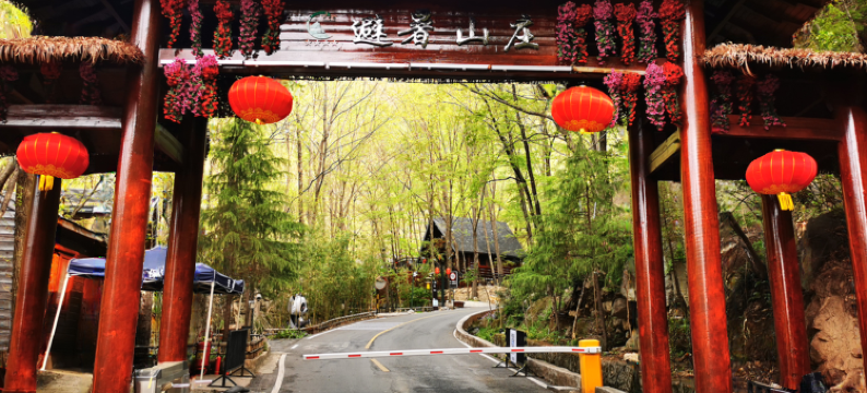 西峡老界岭避暑山庄图片