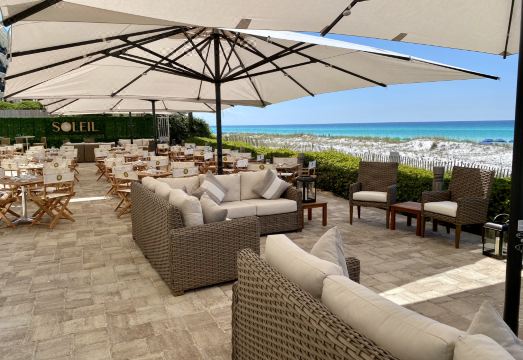 Gulf Views and Beach Service Included - Charming Coastal Escape Hotel Overview