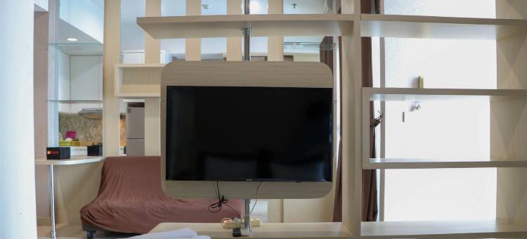 卡皮托公园豪华公寓的现代外观工作室公寓(Modern Look Studio Apartment at Capitol Park Residence)图片