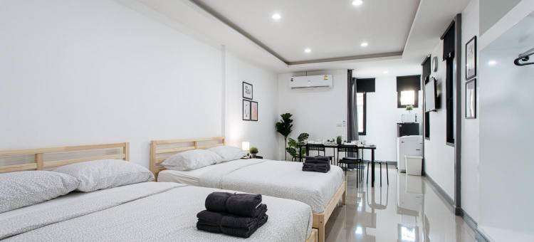 P4 Silom Large 2Beds Full Kitchen Wifi 4-6Pax图片