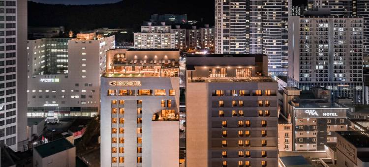 海云台棕色波点签名酒店(Haeundae Hound Garden&Terrace Hotel)图片