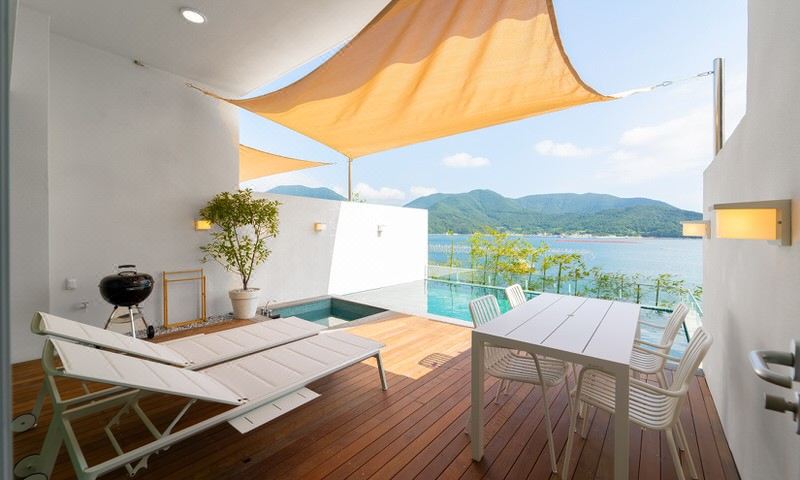 Geojedo Rieul Pool Villa Hotel Overview