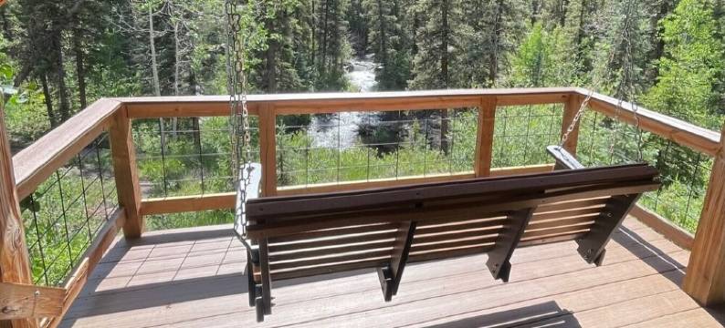 Luxury Mountain Cabin  overlooking Cascade Creek  7th nite FREE图片