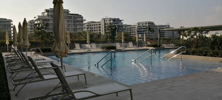 Nasma豪华住宿-迪拜山丘(Nasma Luxury Stays - Elegant Condo with City Views and Dubai Skyline)图片