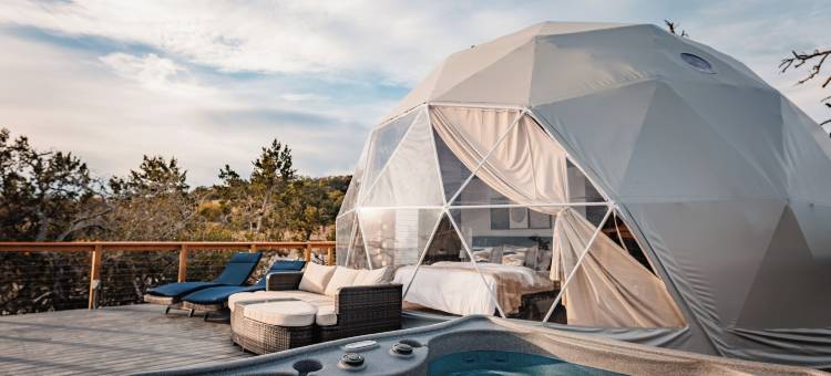 雅典娜弗雷德里克斯堡地质圆顶(Athena Geodome Fredericksburg)图片