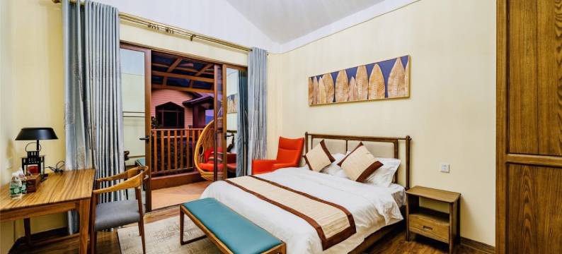 美的鹭湖伴山泳池度假别墅(人康路分店)图片