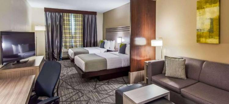 休斯顿 I-45 北 - IAH 舒适套房酒店(Comfort Inn & Suites Houston I-45 North - IAH)图片