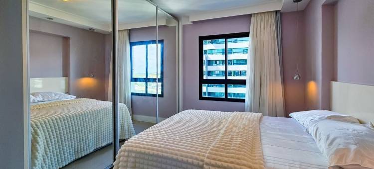 带泳池、按摩浴缸和健身房的高级公寓(Apartamento Premium c Piscina Jacuzzi e Academia)图片