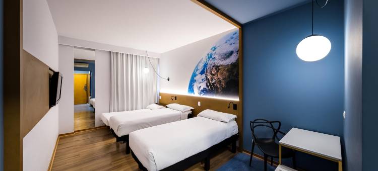 库里蒂巴巴特尔欧洲套房酒店 - 国家旅馆(Hotel Euro Suíte Curitiba Batel by Nacional Inn)图片