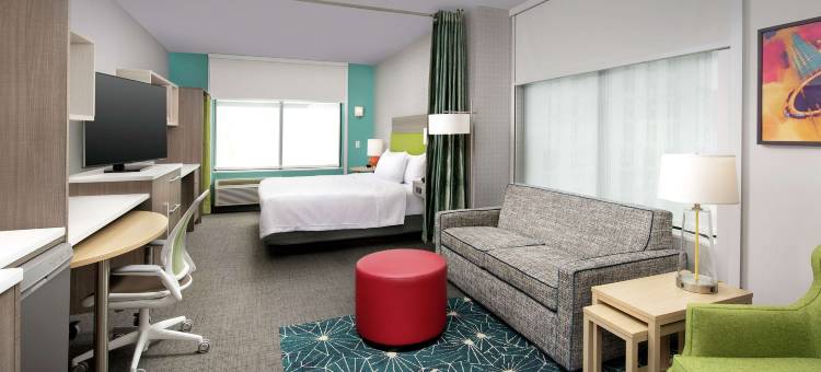 纳什维尔市中心会议中心希尔顿惠庭套房酒店(Home2 Suites by Hilton Nashville Downtown/Convention Center)图片
