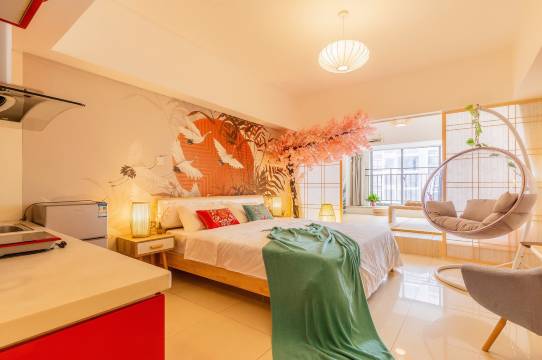 雨潇潇樱花榻榻米公寓(连心路分店)