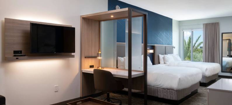 卡纳维拉尔角可可海滩万豪SpringHill Suites酒店(SpringHill Suites Cape Canaveral Cocoa Beach)图片