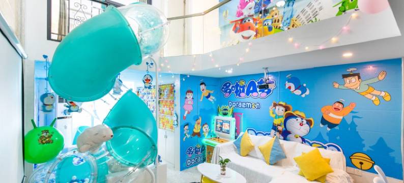 夕照滑滑梯乐园公寓(钟顺路分店)图片