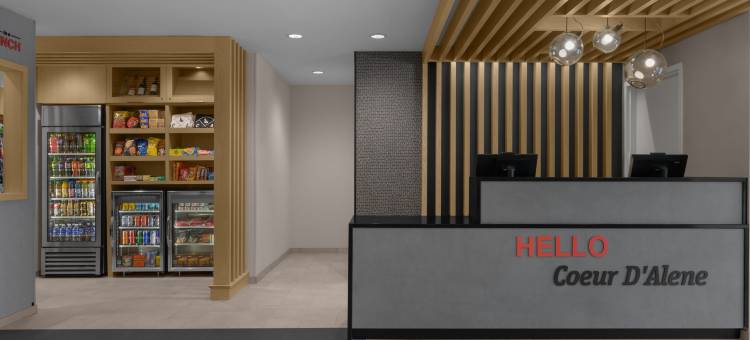 科达伦唐普雷斯套房酒店酒店(TownePlace Suites Coeur d'Alene)图片