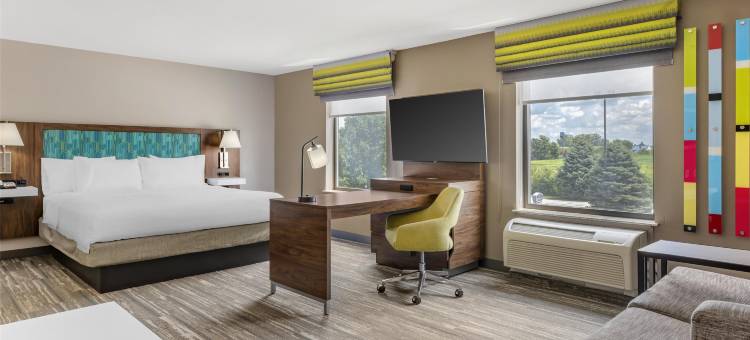 克劳福兹维尔希尔顿欢朋旅馆&套房酒店(Hampton Inn & Suites Crawfordsville)图片