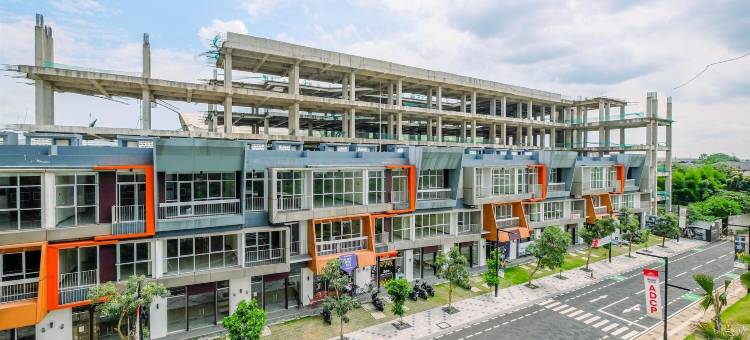 LRT City Jatibening的优雅宽景开间公寓(Elegant Wide View Studio Apartment at LRT City Jatibening)图片