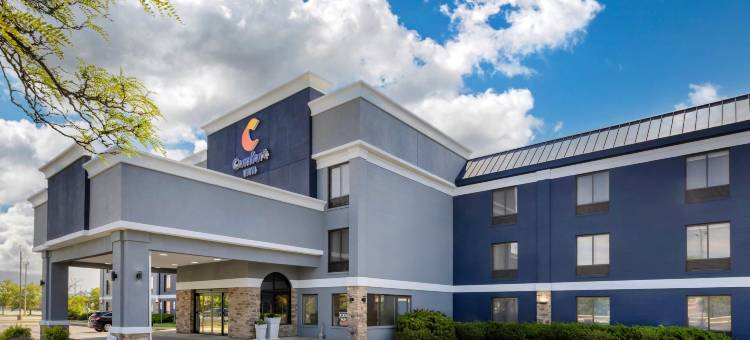 近I-57波旁舒适酒店(Comfort Inn Bourbonnais Near I-57)图片