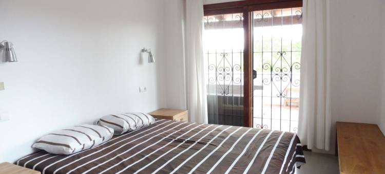 Villa in Cala Tarida with Private Pool & Sea View图片