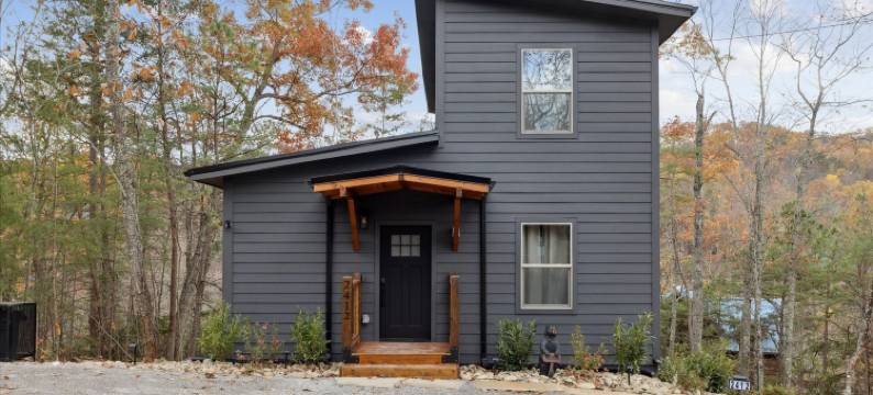 全新热水浴缸投斧火坑街机(Green & Black Bear Cabins by Beyond Expectations)图片