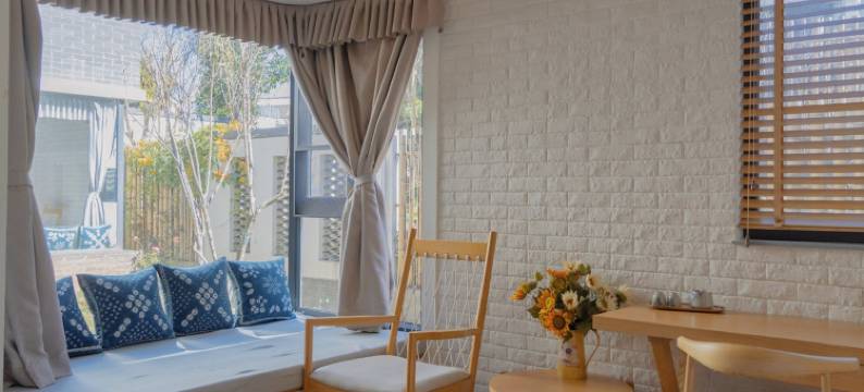 东东和笑笑在大理度假别墅图片