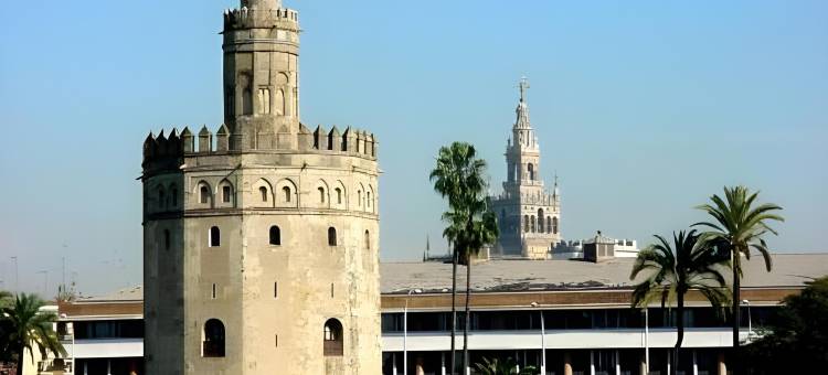 拉普拉塔托雷旅游公寓酒店(Azz Sevilla Torre de la Plata Apartamentos)图片