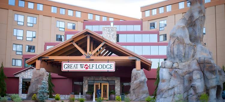 波士顿菲奇堡马大狼小屋(Great Wolf Lodge New England)图片